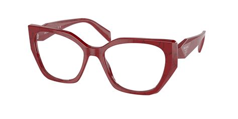 prada pr 18ov|Prada pr 18wv eyeglasses red.